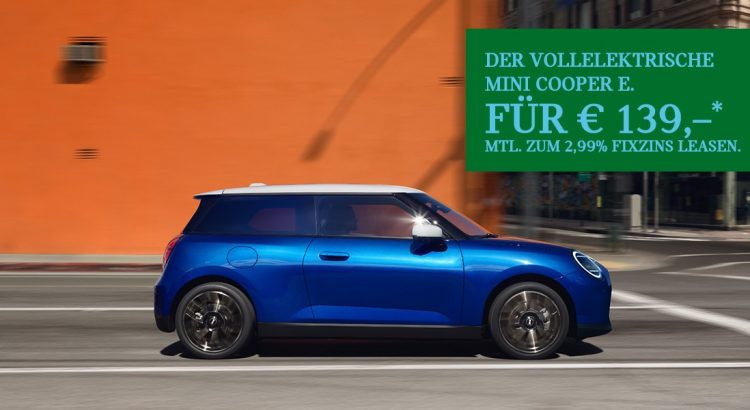 MINI Cooper Electric Fixzinsangebot